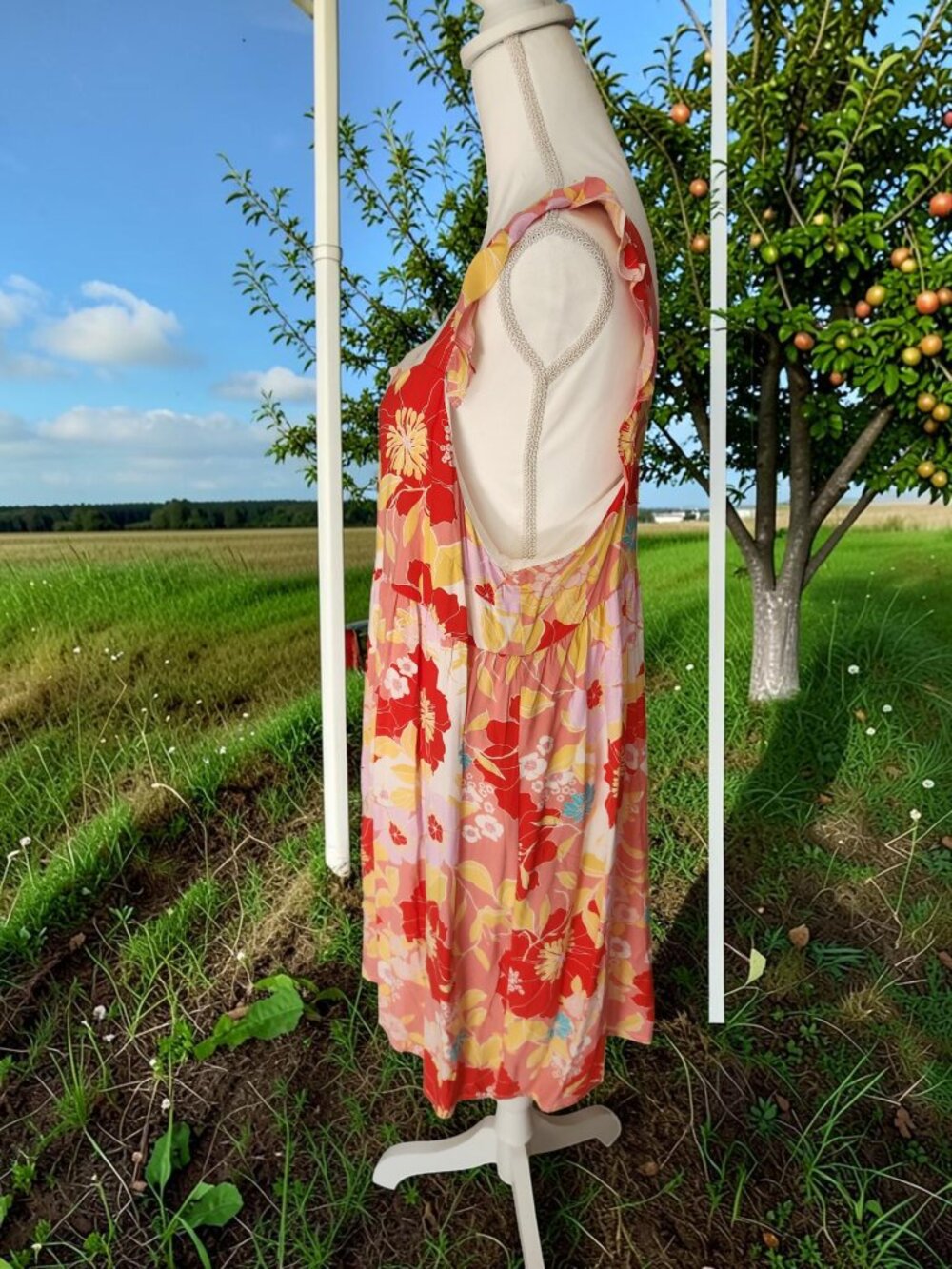 🌺 Emily Wonder Floral Babydoll Dress Size Large NWT 🌺 - Picture 6 of 11